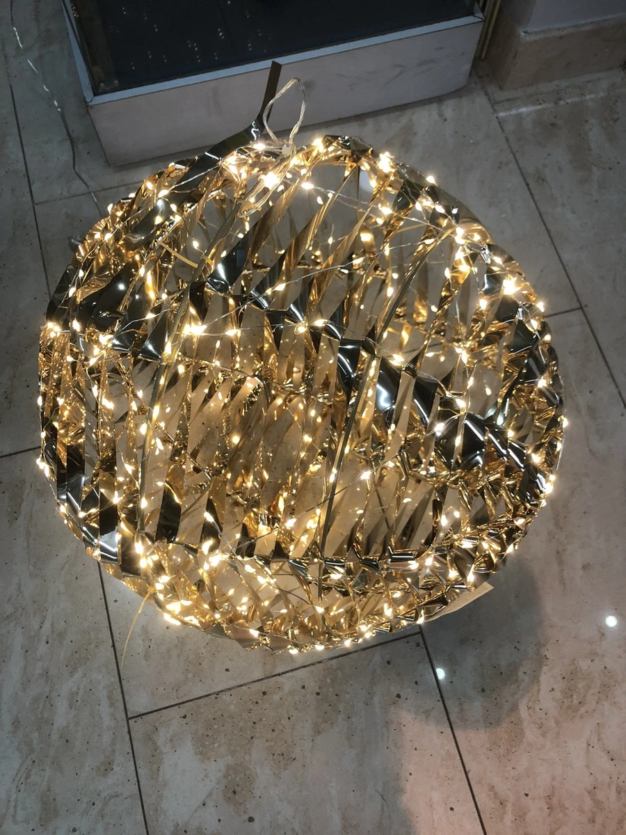 Csn 09970 Palla Da Appendere Con 172 Led Luce Bianca C/Flash Addobbo Di