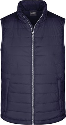 Men's Padded Vest Leichte, wattierte Steppweste | James+Nicholson wird Daiber