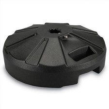 Fiberbuilt Home Pb14 Black Plastic Umbrella Base - Black