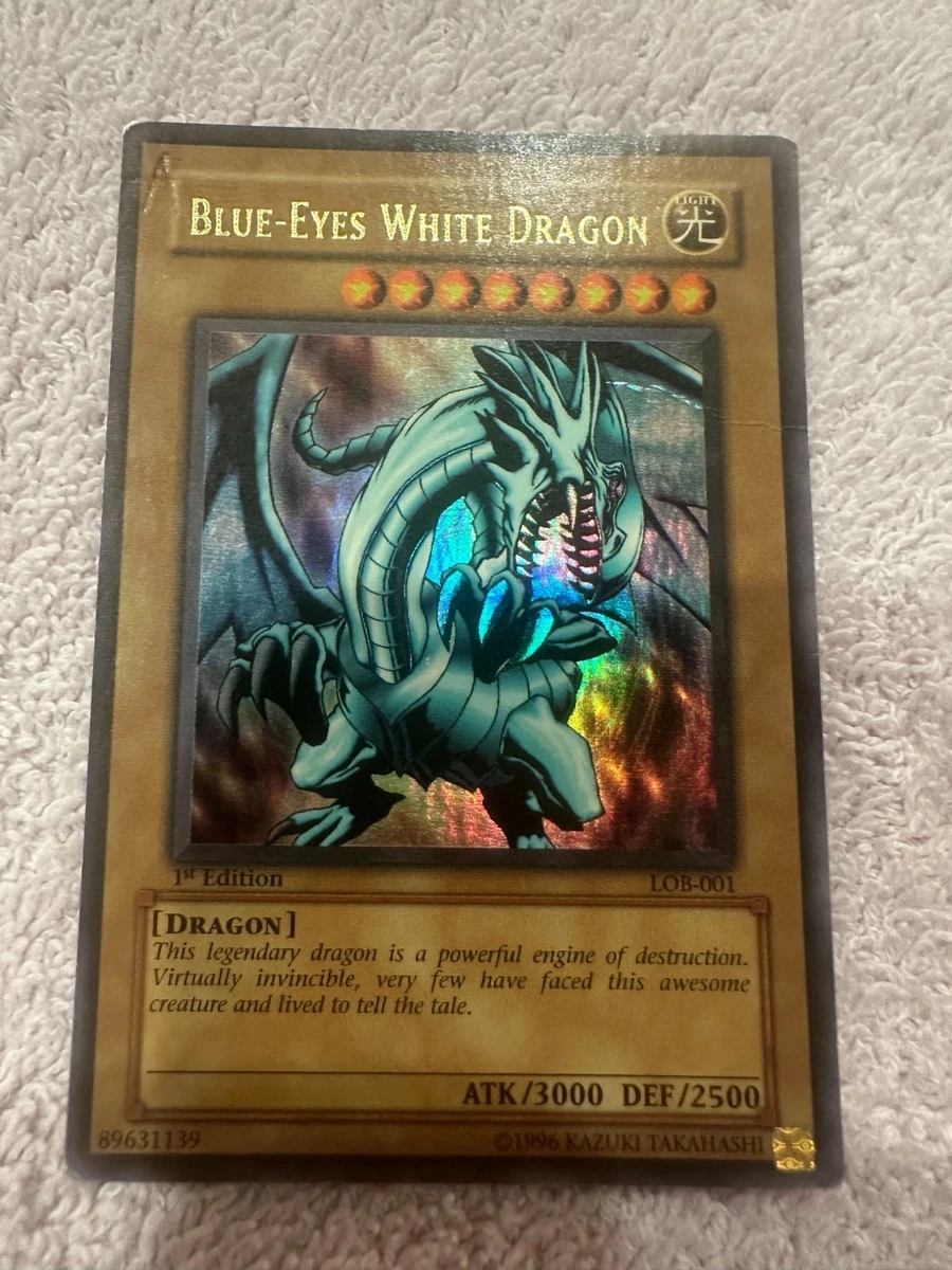 Blue Eyes White Dragon Lob 1st Edition for sale - eBay