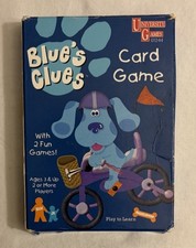 Blues Clues Card Game University Games Complete Set Nickelodeon 1998 VINTAGE