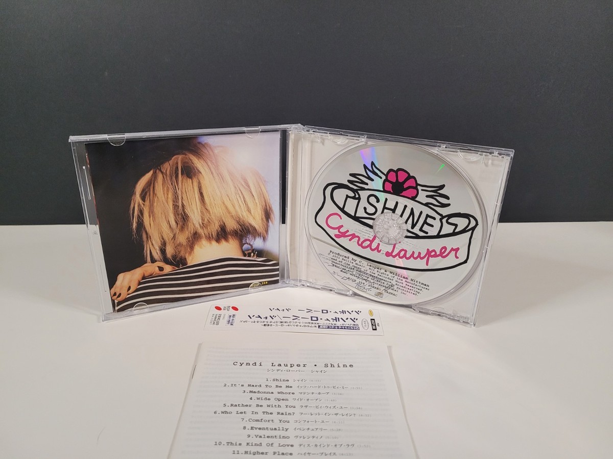 Shine (Full LP) [EP] by Cyndi Lauper (CD, Apr-2004, Sony/Epic) for