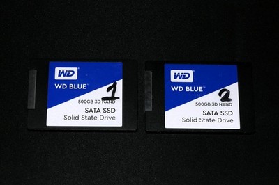 Western Digital Blue 3D NAND 500GB Internal 2.5'' SSD - Combo Deal