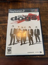 Reservoir Dogs Sony PlayStation 2 PS2 Game Case and Manual, And Game