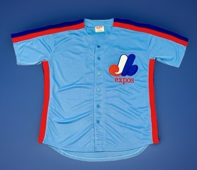  1995 Tom Brady Montreal Expos Throwback Jersey SIZE LARGE (44) BRAND NEW