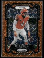 2023 Panini Prizm #52 Eddie Jackson Lazer