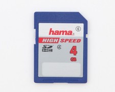 Hama 4GB SDHC High Speed Class 4 Memory Card