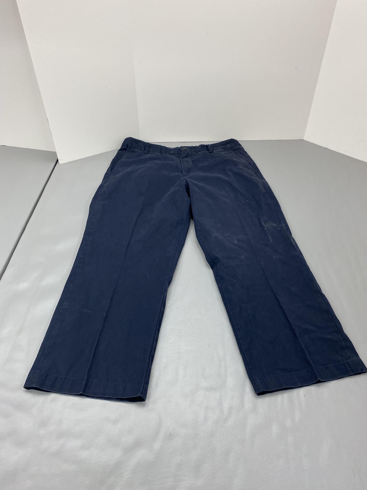 Banana Republic Dawson Mens 34x32 Flat Front Chino Dress Pants