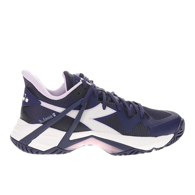 diadora B.Icon 2 All Ground Tennis  Womens Purple Sneakers Athletic Shoes 179103