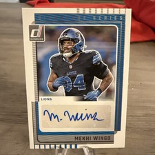 2025 Panini Donruss - Signature Series Mekhi Wingo #SS-MWO (AU)