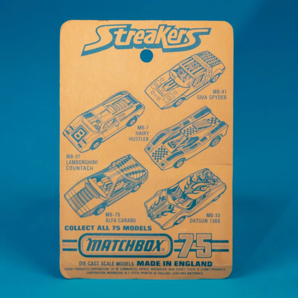 Matchbox Superfast / MB 51 B11 / Citroen S.M. / Streaker / 1972 MIB Blister Pack - Image 3 of 3