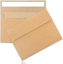 50 Pack Kraft Envelopes 4 X 6 Inch Brown Envelopes,A4 Envelopes, Card Envelopes,
