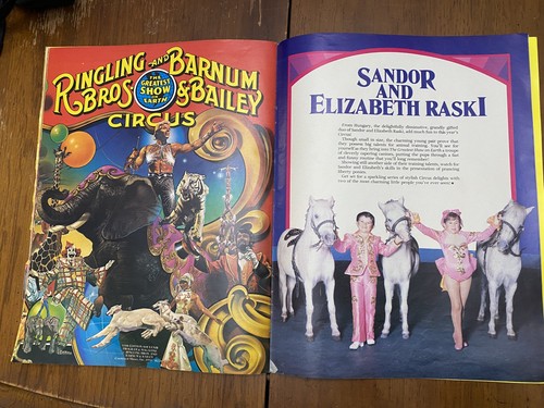 1982 Ringling Bros And Barnum And Bailey Circus 112th Edition Rare HTF MAGA - Picture 10 of 24