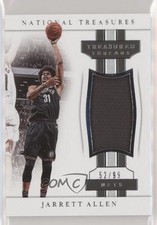 2018 Panini National Treasures Treasured Threads 52/99 Jarrett Allen #TTH-JA 3p7