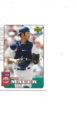 2006 UPPER DECK FIRST PITCH TWINS HALL OF FAME JOE MAUER