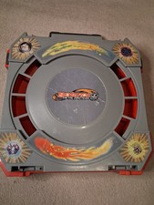 Beyblade Metal Masters Battle Stadium/Arena Carry Case, Gray/Red