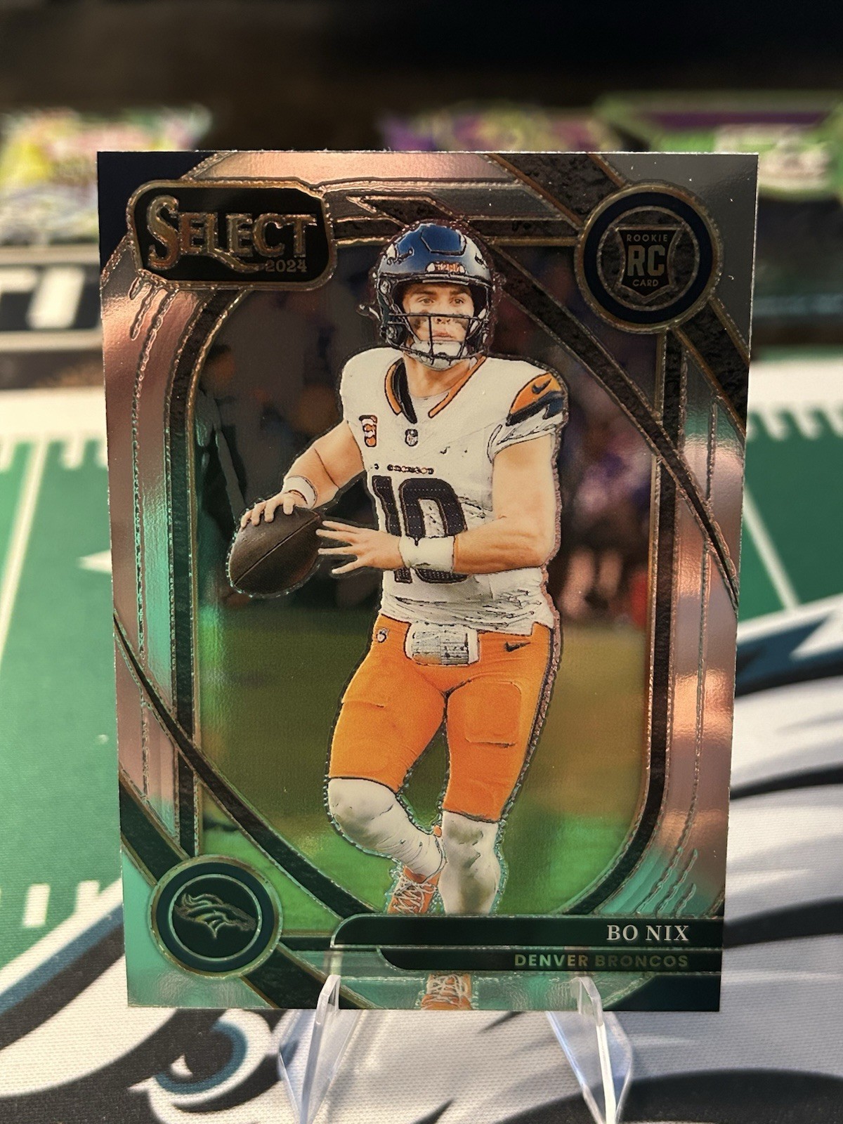 2024 Panini Select - Club Level Bo Nix #221 (RC)