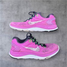 Nike Lunarglide+ 5 Runnning Lifestyle Trainers Shoes| Pink | 4.5