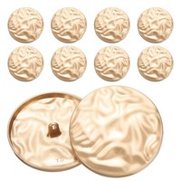 10Pcs MetallknöPfe Gold 44,5Mm FüR WäScheknöPfe NäHen