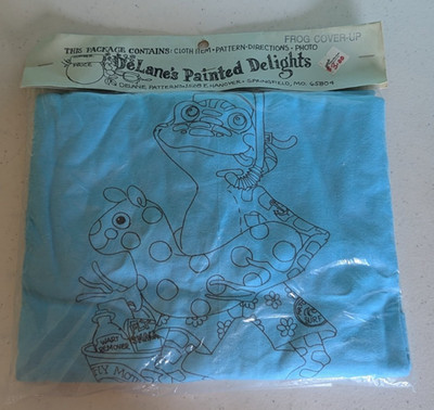 Delaine's Painted Delights Cloth Item Pattern 7 Directions New In Package VTG