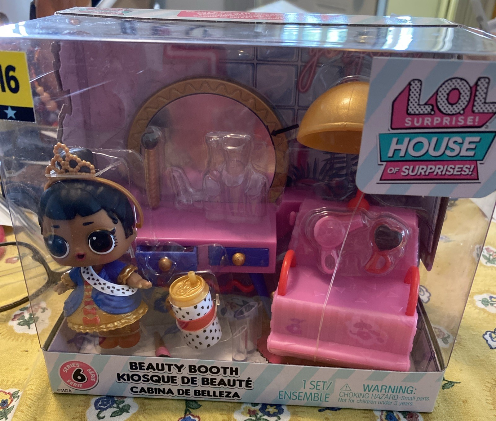 BRAND NEW LOL Doll Surprise House Of Surprises Beauty Booth Playset  MGA READ