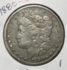 1880-CC MORGAN SILVER DOLLAR , XF DETAILS
