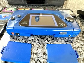 Sega Game Gear - Works, Recapped, 14 Games, Clean Shell, Power Supply + more