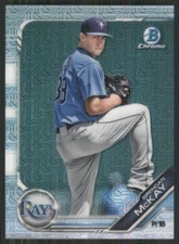 2019 Bowman Chrome Mega Box Prospects Refractors #BCP-105 Brendan McKay  1992