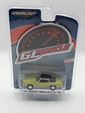 Greenlight GL Muscle 1971 Chevrolet Monte Carlo SS 454, Green, 1:64, NIB