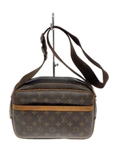 LOUIS VUITTON SHOULDER BAG REPORTER PM_MONOGRAM CANVAS PVC Brown Used