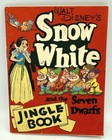 1938 Snow White & the Seven Dwarfs Jingle Book Walt Disney Rare — photo 1