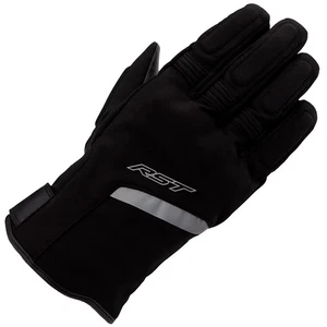 RST Urban Windblock Ce Textile Gloves Motorbike Motorcycle Black / Black