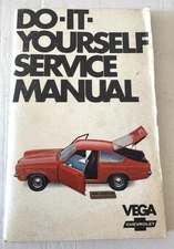 Vintage 1971 Chevrolet Vega Do It Yourself Service Manual General Motors