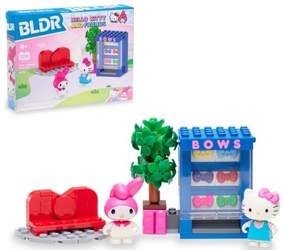 BLDR Hello Kitty & Friends Bow Vending Machine 120 Pcs Ages 8+