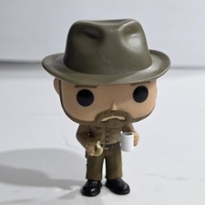 FIGURA DE VINILO FUNKO POP COSAS EXTRAÑAS JIM HOPPER CON SOMBRERO BARBA CAFÉ DONUT