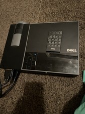 Dell 1409X DLP Universal Projector VGA 2500 ANSI Lumens 2799 Lamp Hrs. w/ Remote