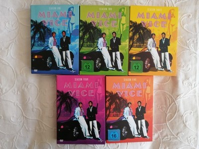 ''MIAMI VICE'' Komplett Box - Staffel 1 - 5 - 80-er Jahre  :)