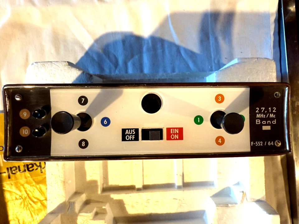 Graupner Variophon 10S Mehrkanal Fernlenkanlage Rarität wie neu OVP - Bild 3 von 4