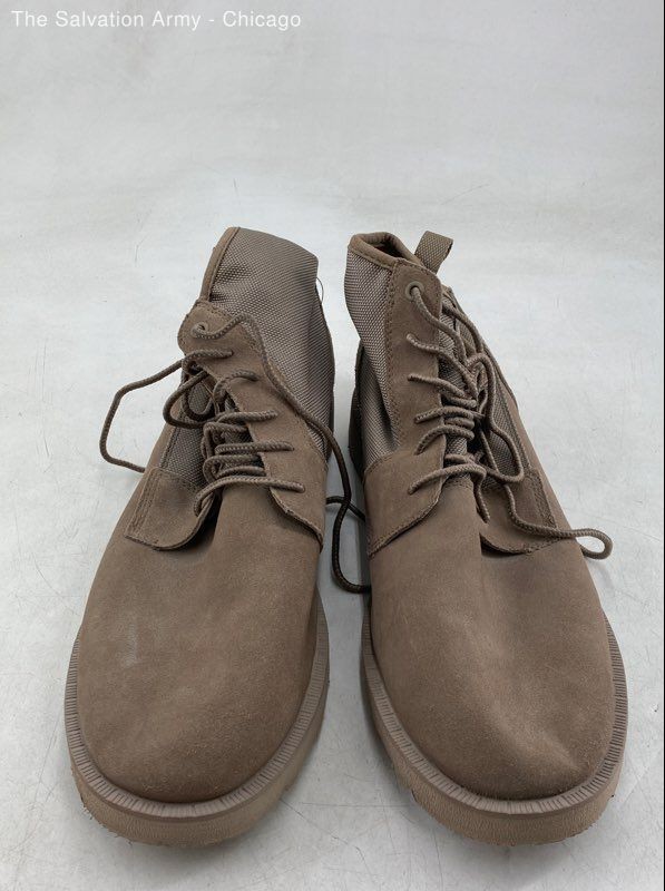 Sorel Mens Caribou OTM NM4494-252 Gray Lace-Up Chukka Boots Size US 12