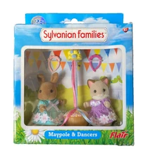 Sylvanian Families Maypole & Dancers Flair UK 25th Anniversary Set Retired RARE