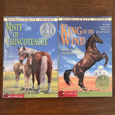 Marguerite Henry Book Bundle (2) - Misty & King of the Wind - Aladdin Paperbacks