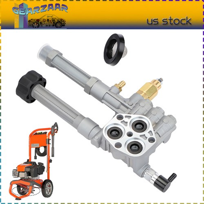 #ad Troy Bilt Complete Pressure Washer Pump Head Fit for RMW SRMW Pumps AR42518 $32.89
