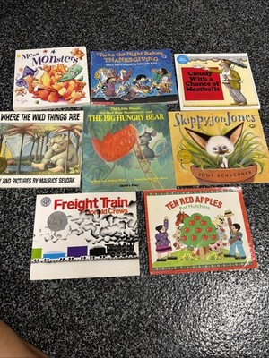 Lot of 8 Wild Things Are Board Books for Children's/ Kids/ Toddler *Random Mix*