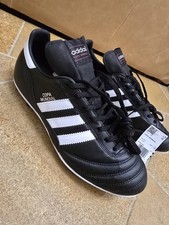 Adidas Copa Mundial Soccer Cleats Made in Germany Kangaroo Leather Black Size 10