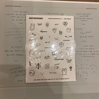 SEVENTEEN 2019 Seasons Greetings | eBay