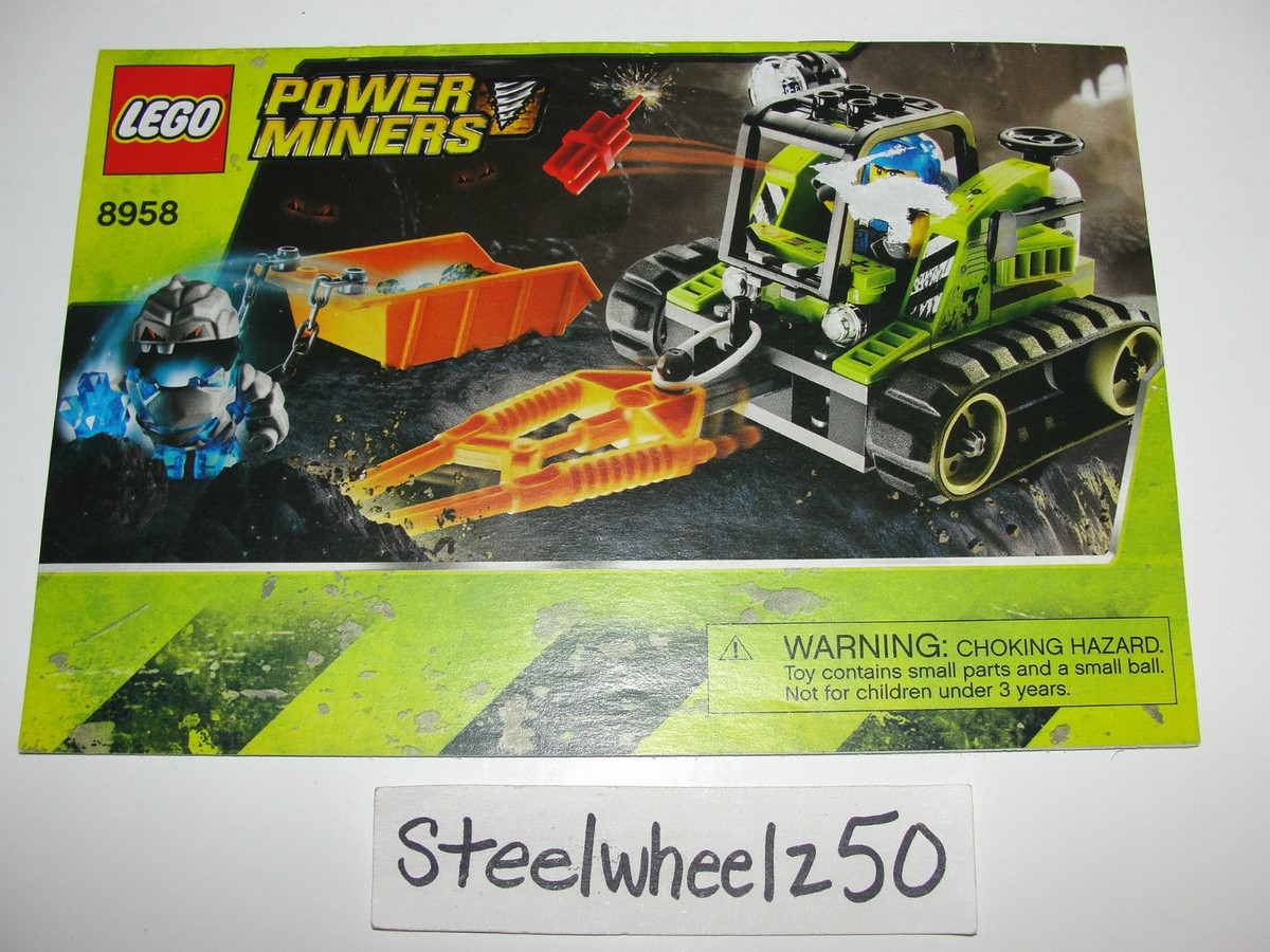 Lego Racers 8494 Power Miners 8958 Mars Mission Master Builders