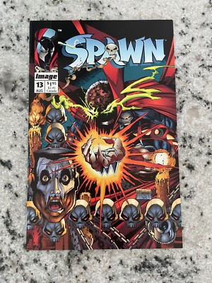 Spawn # 13 NM 1st Print Image Comic Book Todd McFarlane Angela Clown 2 J882