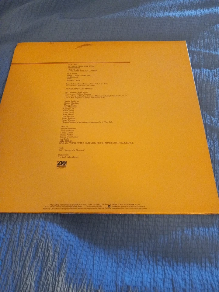 Bette Midler - бедра и шепот виниловая пластинка LP альбом 1979 Atlantic SD 16004 - Изображение 2 из 4