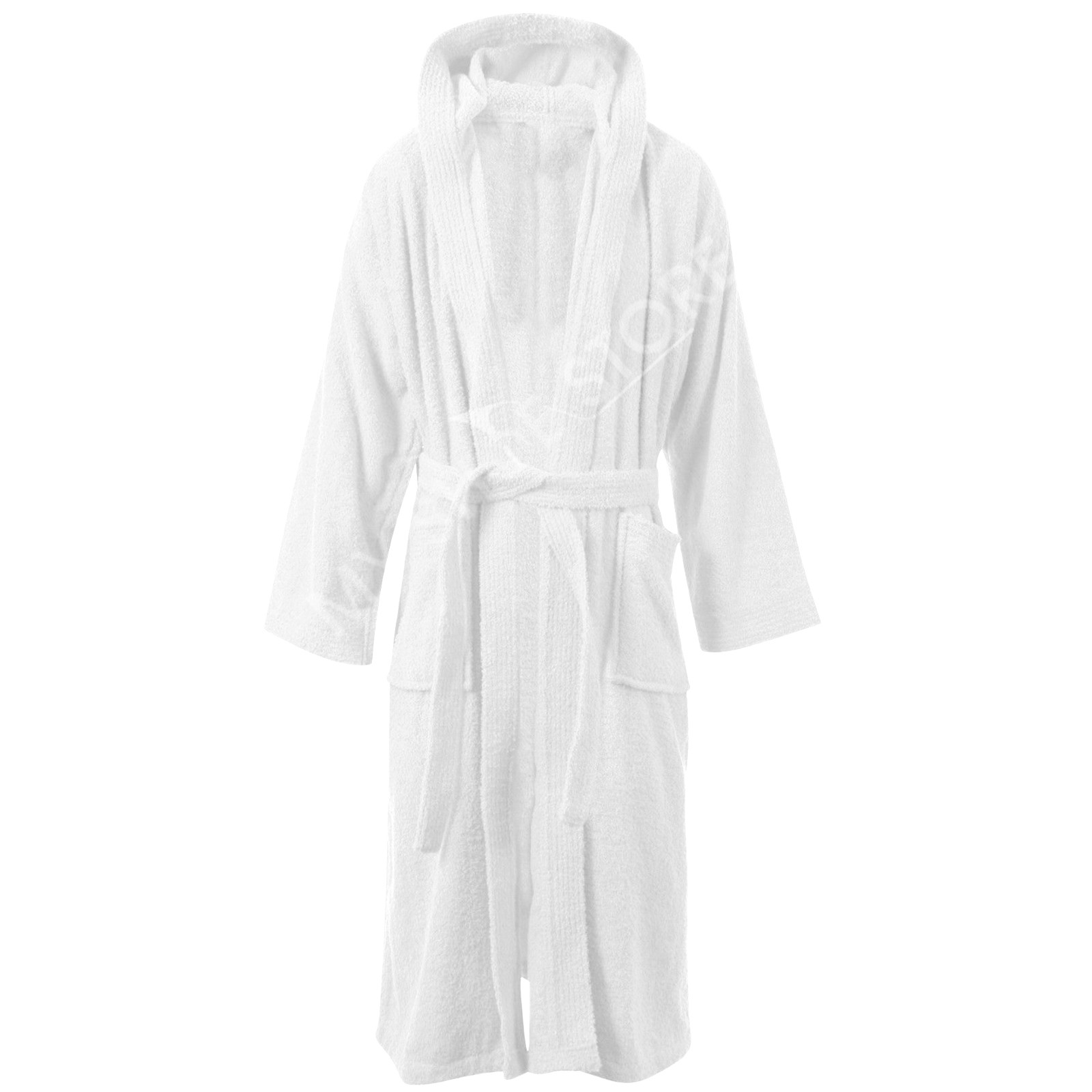 UNISEX BATHROBE LUXURY EGYPTIAN COTTON TERRY TOWEL TOWELLING DRESSING GOWN ROBE - Picture 2 of 24