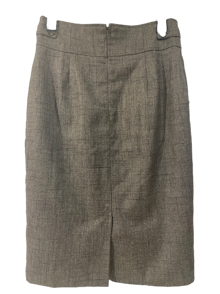 Halogen Women's Pencil Skirt Brown Size 6 Business Career Office - Image 2 of 4